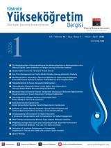 TÜBA-HER Higher Education Research / Review Volume 16 - Issue 1
