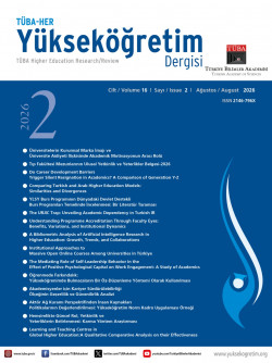 TÜBA-HER Higher Education Research / Review Volume 16 - Issue 2