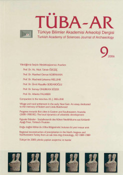 TÜBA-AR Volume 9