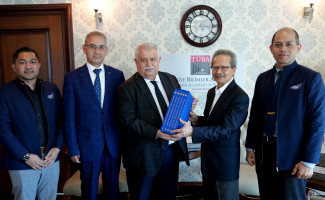 President Şeker Receives Visits from the Malaysian Academy of Sciences and TUSAŞ