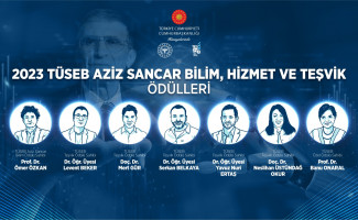 TÜSEB Prof. Dr. Aziz Sancar Incentive Award to TÜBA Young Academy Member Dr. Gür