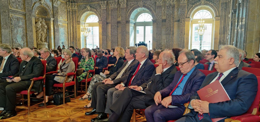 President Prof. Şeker at the 175th Anniversary Ceremony of the ÖAW
