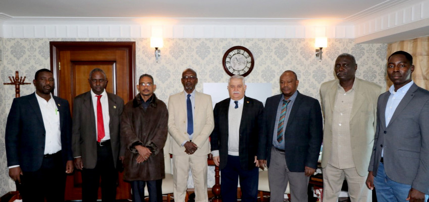 Sudan Heyetinden Başkan Şeker’e Ziyaret