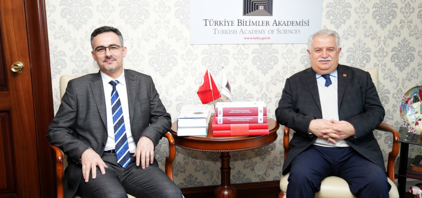 Bursa Teknik Üniversitesi Rektörü Prof. Çağlar'dan Başkan Şeker'e Ziyaret