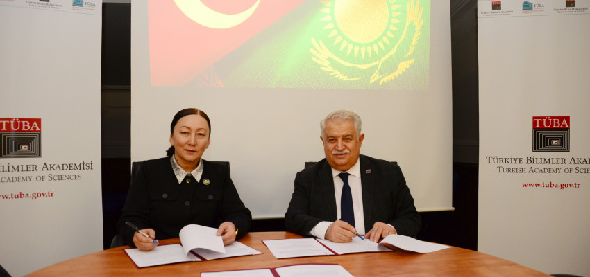 Kazakistan Ulusal Bilimler Akademisi ile Mutabakat Zaptı