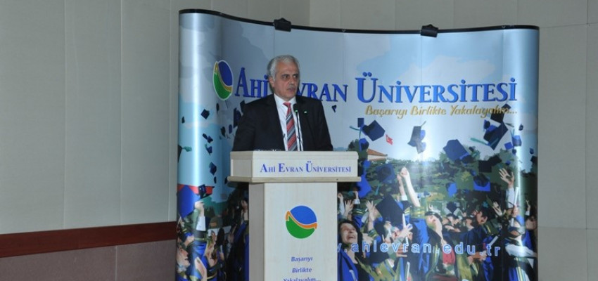 TÜBA Başkanı Prof. Dr. Ahmet Cevat ACAR, Ahi Evran Üniversite açılış dersini verdi.