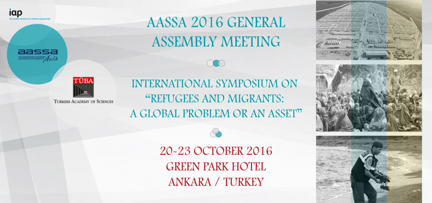 AASSA General Assembly Meeting & International Symposium on “Refugees and Migrants” Will be Held in Türkiye Hosted by TÜBA